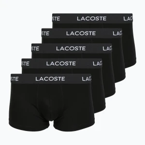 Bokserki męskie Lacoste 5H1292 5 par black