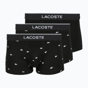 Bokserki męskie Lacoste 5H1299 3 pary black