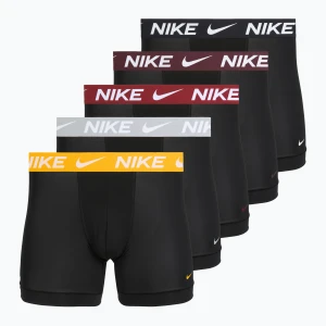 Bokserki męskie Nike Boxer Brief 5 pack night Czerwony