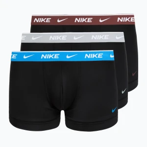 Bokserki męskie Nike Cotton Stretch Trunk 3 pack open black