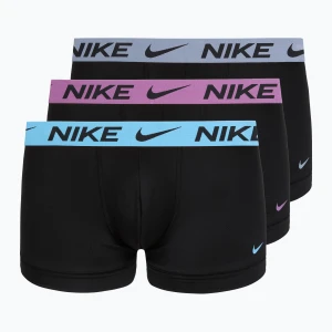 Bokserki męskie Nike Dri-Fit Essential Micro Trunk 3 pack aluminum Szary