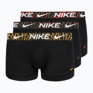 Bokserki męskie Nike Dri-Fit Essential Micro Trunk 3 pack graphite Szary