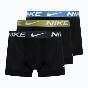 Bokserki męskie Nike Dri-Fit Essential Micro Trunk 3 pary black/star blue/pear/anthracite