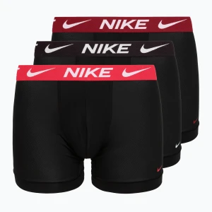 Bokserki męskie Nike Dri-Fit Micro Advanced 3 pack asphalt Szary