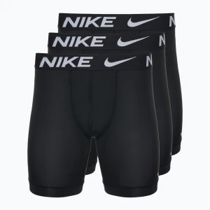 Bokserki męskie Nike Essential Micro 3 pary black/black/black