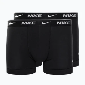 Bokserki męskie Nike Everyday Cotton Stretch Trunk 2 pary black