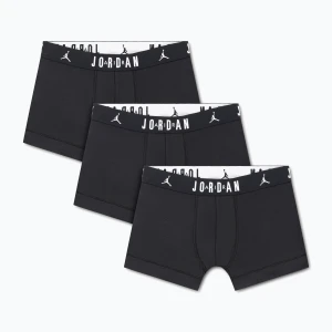 Bokserki męskie Nike Jordan Flight Cotton Trunk 3pk black