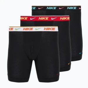 Bokserki męskie Nike Long Boxer Brief steel grey