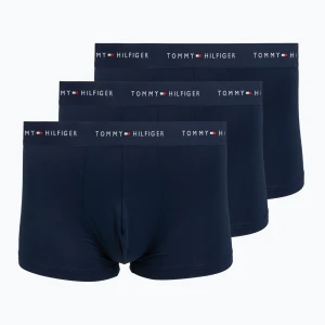 Bokserki męskie Tommy Hilfiger Trunk carbon navy / carbon navy / carbon navy Granatowy