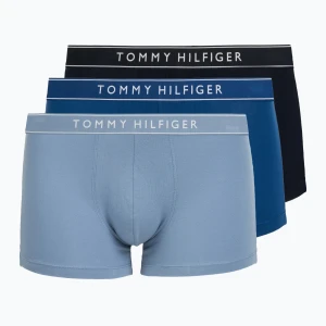 Bokserki męskie Tommy Hilfiger Trunk Dtm navy blue / opul blue / brisk blue