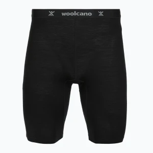 Bokserki męskie WOOLCANO SHT1113 merino czarny