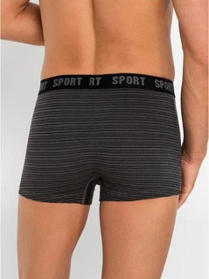 Bokserki o dopasowanym kroju z bawełną (3 pary) bonprix