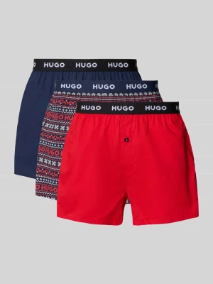 Bokserki o kroju regular fit z czystej bawełny HUGO
