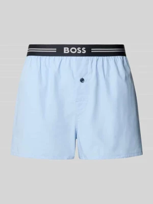 Bokserki o kroju regular fit z czystej bawełny w zestawie 3 szt. Boss