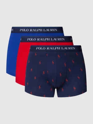 Bokserki o kroju regular fit z elastycznym paskiem z logo Polo Ralph Lauren Underwear