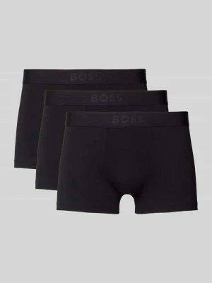Bokserki o kroju regular fit z mieszanki bawełny w zestawie 3 szt. Boss