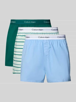 Bokserki o kroju regular fit z wyhaftowanym logo w zestawie 3 szt. Calvin Klein Underwear