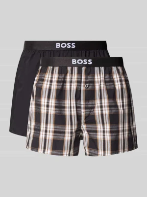 Bokserki o kroju slim fit z czystej bawełny w zestawie 2 szt. Boss