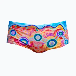 Bokserki pływackie dziecięce Funky Trunks Sidewinder Trunks kulin colour