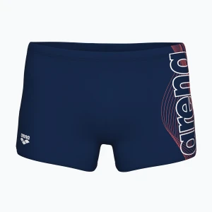 Bokserki pływackie męskie arena Basic Swim Short navy / white Granatowy