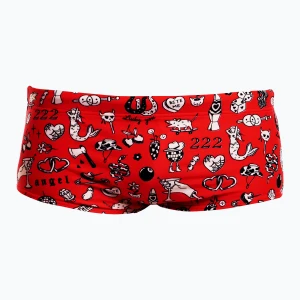 Bokserki pływackie męskie Funky Trunks Sidewinder Trunks scribbles