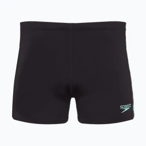 Bokserki pływackie męskie Speedo HyperBoom Panel Aquashort black/dark teal