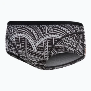 Bokserki pływackie męskie ZONE3 Kona Speed Brief Shorts tribal print/black/ white/orange