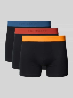 Bokserki Slim Fit z detalem logo w 3-paku Schiesser