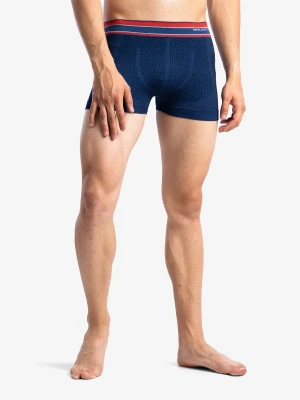 Bokserki termoaktywne Brubeck Active Wool Boxer Shorts - navy blue