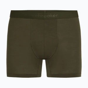 Bokserki termoaktywne męskie icebreaker Merino 125 Cool-Lite Anatomica dark loden