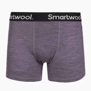 Bokserki termoaktywne męskie Smartwool Merino Boxer Brief Boxed purple storm heather