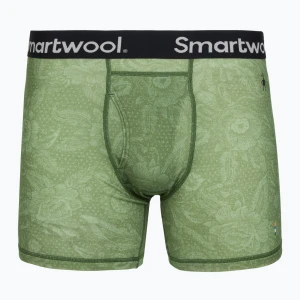 Bokserki termoaktywne męskie Smartwool Merino Print Boxer Brief Boxed frn rstc flrl