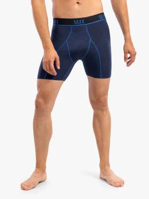 Bokserki termoaktywne Saxx Kinetic HD Boxer Brief - navy/city blue