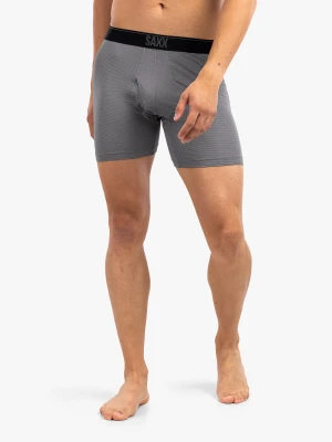 Bokserki termoaktywne Saxx Quest Boxer Brief Fly - dark charcoal II