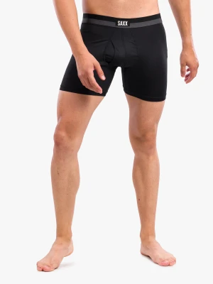 Bokserki termoaktywne Saxx Sport Mesh Brief Fly - black