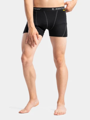 Bokserki termoaktywne Sensor Merino Active Boxers - black