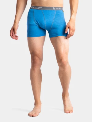 Bokserki termoaktywne Sensor Merino Active Boxers - blue