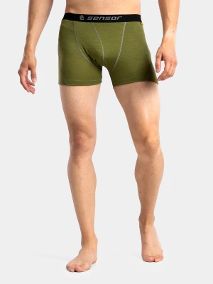 Bokserki termoaktywne Sensor Merino Active Boxers - safari