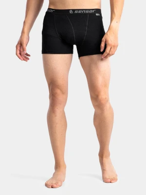 Bokserki termoaktywne Sensor Merino DF Boxers - black