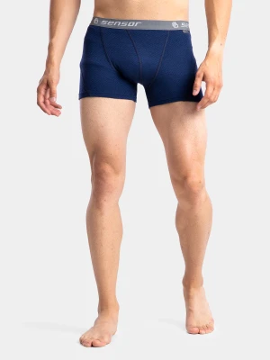 Bokserki termoaktywne Sensor Merino DF Boxers - deep blue