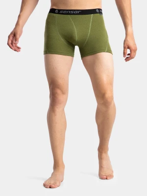 Bokserki termoaktywne Sensor Merino DF Boxers - safari