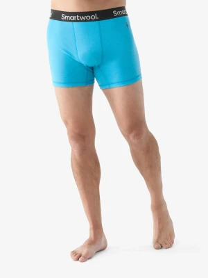 Bokserki termoaktywne Smartwool Active Boxer Brief Boxed - pool blue