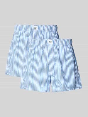 Bokserki w kroju regular fit z czystej bawełny w Zestaw 2 szt. Lacoste