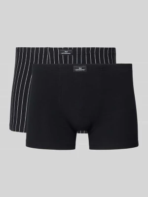 Bokserki w kroju slim fit z naszywką z logo, 2‑pak Götzburg Wäsche