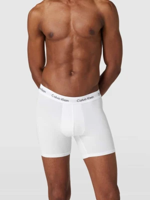 Bokserki w stylu retro o kroju classic fit w zestawie 3 szt. — długie nogawki Calvin Klein Underwear