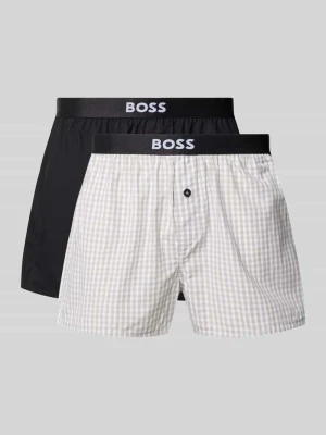 Bokserki z czystej Bawełna w Zestaw 2 szt. Boss