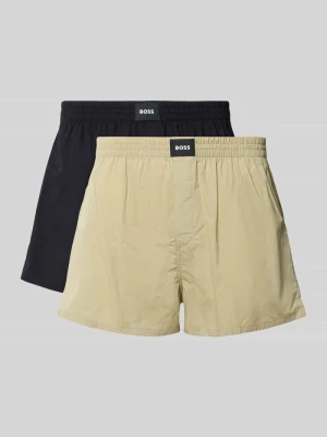 Bokserki z czystej bawełny model '2P BOXER S. CW PEACH' Boss