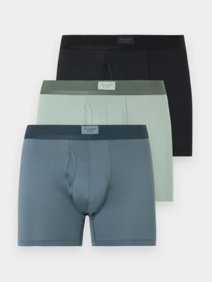 Bokserki z długimi nogawkami Abercrombie & Fitch zielony