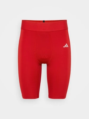 Bokserki z długimi nogawkami Adidas czerwony