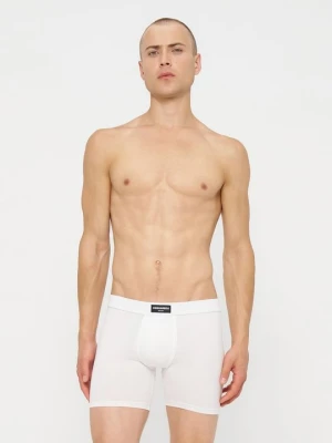 Bokserki z długimi nogawkami Dsquared2 biały